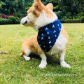 Polyester doux accessoires pour animaux de compagnie Triangle Dog Bandana